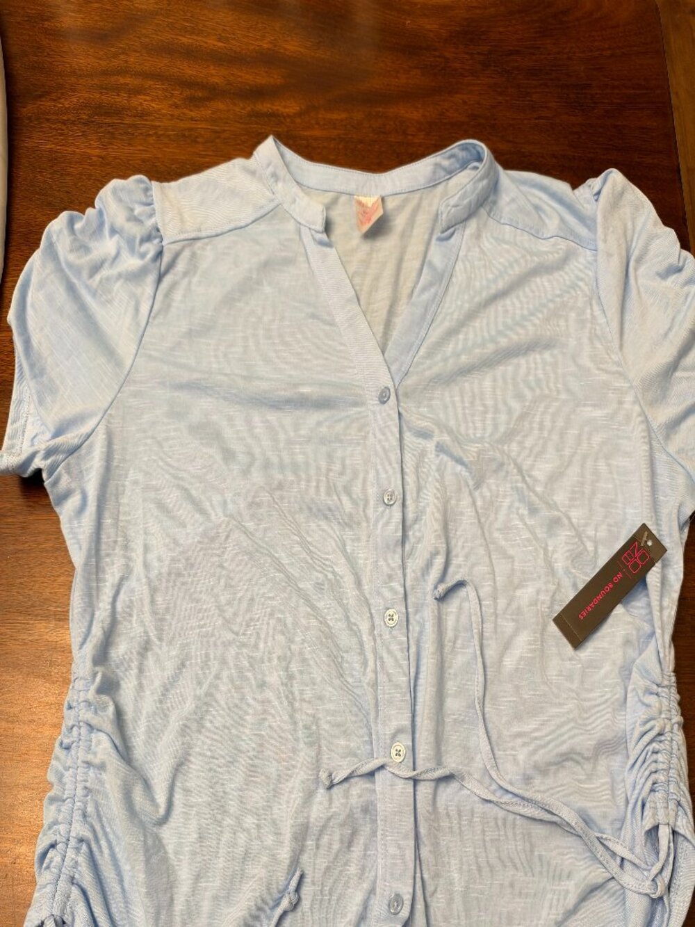 NEW - No Boundaries Light Blue Shirt - XXL